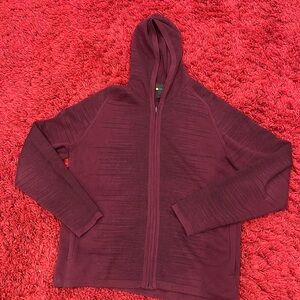 Zella Men’s zip up sweater with hood